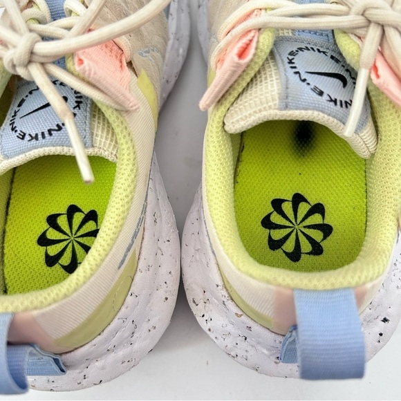 NIKE Crater Impact Athletic Casual Sneaker Cashmere Lime Women Size 6 CW2386-700 - Picture 8 of 12